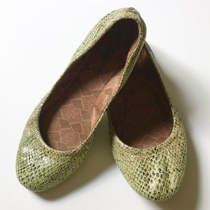 Lucky Brand Animal Print Flats
